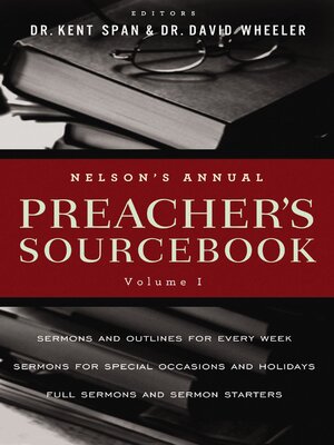 cover image of Nelson's Annual Preacher's Sourcebook, Volume 1